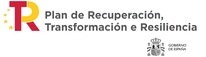 Logo Plan de Recuperación, Transformación e Resilencia