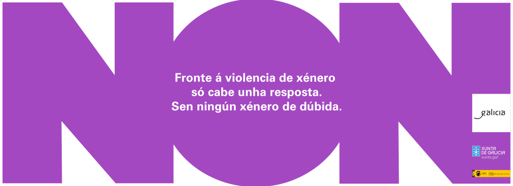 Logo Non a Violencia de xénero